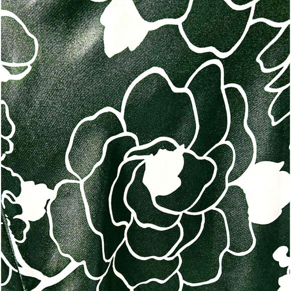 A. P. N. Y NEW Plus Size Sheer Floral Tie Neck Halter Tea Length Dress Size 20W - Picture 4 of 11